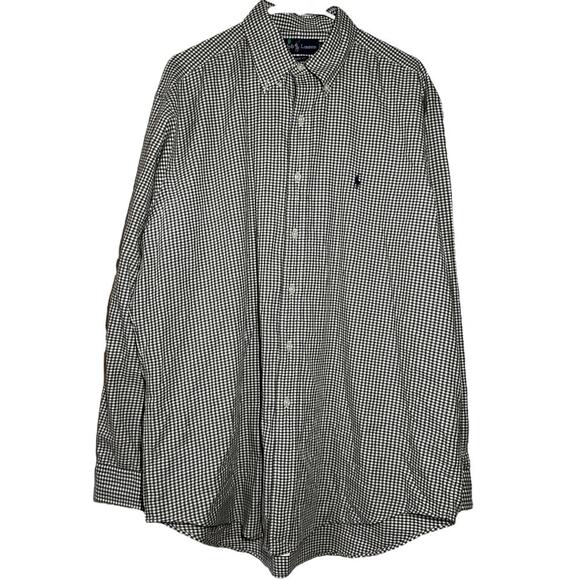 Ralph Lauren Other - Ralph Lauren Shirt Shepherd Button Up Long Sleeve 100% Cotton Large